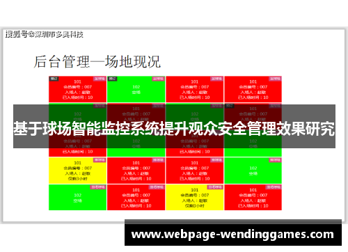 基于球场智能监控系统提升观众安全管理效果研究