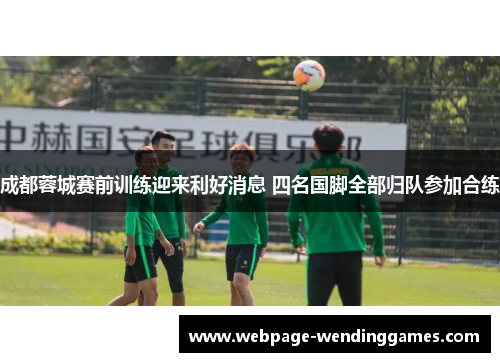 成都蓉城赛前训练迎来利好消息 四名国脚全部归队参加合练